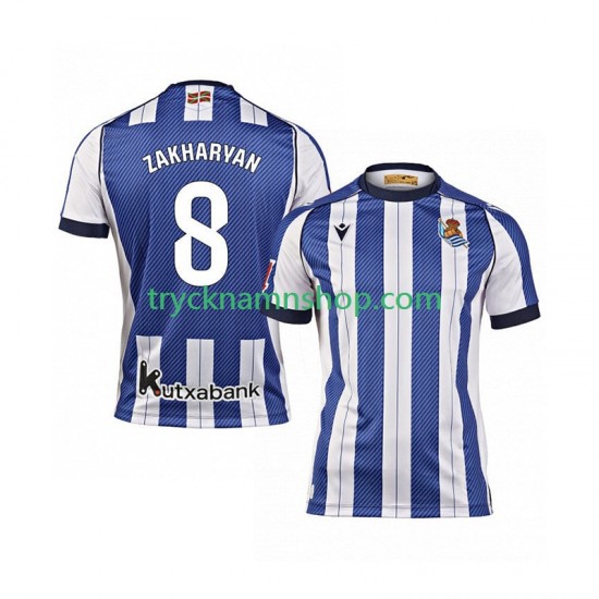 Real Sociedad Arsen Zakharyan 8 2025-2026 Tröja 1:a Matchställ Män Kortärmad