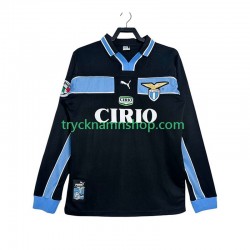 SS Lazio 1998 1999 Tröja Retro 2:a Matchställ Män Långärmad