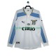 SS Lazio 1999 2000 Tröja Retro 2:a Matchställ Män Långärmad