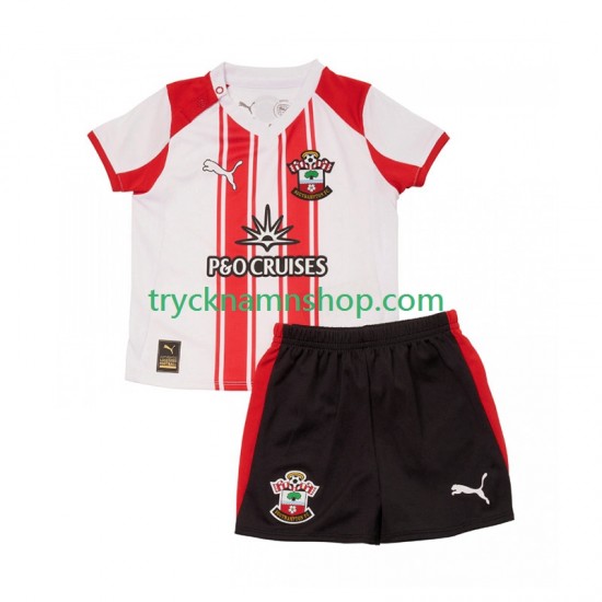Southampton 2025-2026 Tröja 1:a Matchställ Barn Kortärmad