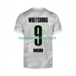 VfL Wolfsburg Mohamed Amoura 9 2025-2026 Tröja 2:a Matchställ Män Kortärmad