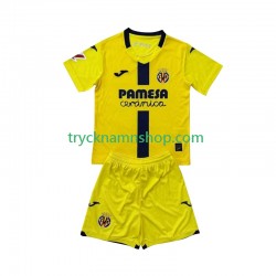 Villarreal CF 2025-2026 Tröja 1:a Matchställ Barn Kortärmad