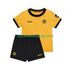 Wolverhampton Wanderers 2025-2026 Tröja 1:a Matchställ Barn Kortärmad
