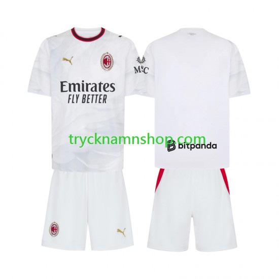 AC Milan 2026-2027 Tröja 2:a Matchställ Barn Kortärmad