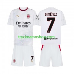AC Milan Gimenez 7 2026-2027 Tröja 2:a Matchställ Barn Kortärmad