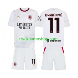 AC Milan Ibrahimovic 11 2026-2027 Tröja 2:a Matchställ Barn Kortärmad