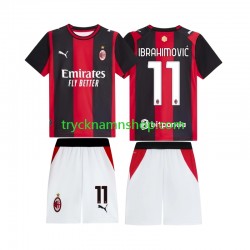 AC Milan Ibrahimovic 11 2026-2027 Tröja 1:a Matchställ Barn Kortärmad