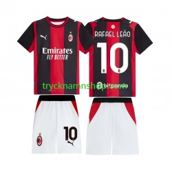 AC Milan Rafael Leao 10 2026-2027 Tröja 1:a Matchställ Barn Kortärmad