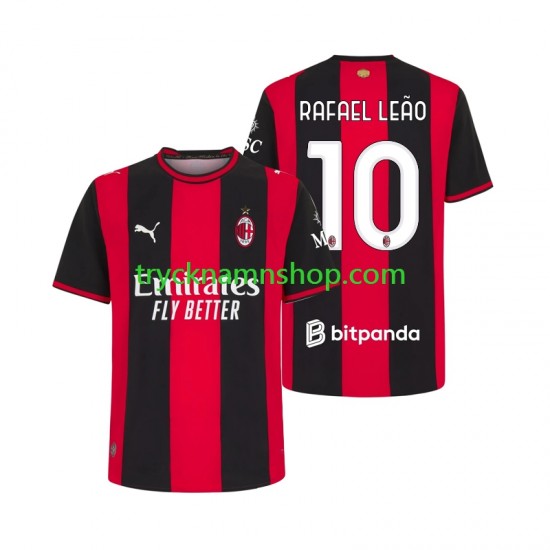 AC Milan Rafael Leao 10 2026-2027 Tröja 1:a Matchställ Män Kortärmad