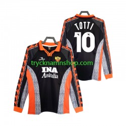 AS Roma Totti 10 1998 1999 Tröja Retro 3:e Matchställ Män Långärmad