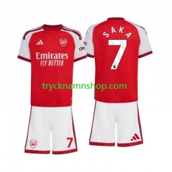 Arsenal Bukayo Saka 7 2026-2027 Tröja 1:a Matchställ Barn Kortärmad