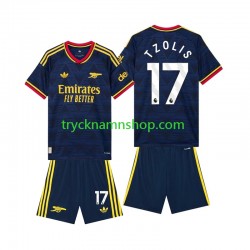 Arsenal Christos Tzolis 17 2026-2027 Tröja 2:a Matchställ Barn Kortärmad