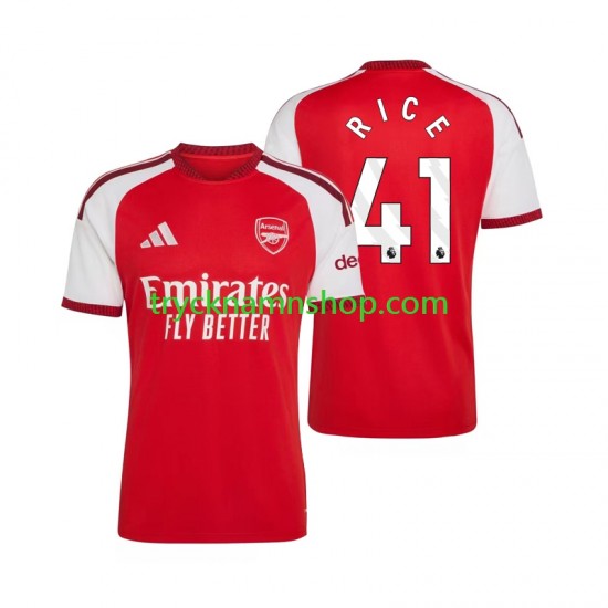 Arsenal Declan Rice 41 2026-2027 Tröja 1:a Matchställ Män Kortärmad