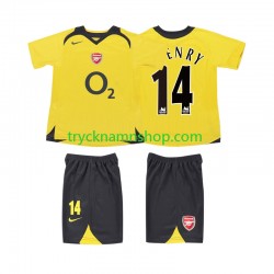 Arsenal Thierry Henry 14 2005 2006 Tröja Retro 2:a Matchställ Barn Kortärmad