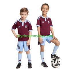 Aston Villa 2026-2027 Tröja 1:a Matchställ Barn Kortärmad