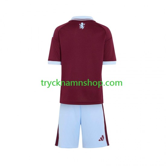 Aston Villa 2026-2027 Tröja 1:a Matchställ Barn Kortärmad