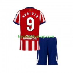 Atlético Madrid Alexander Sorloth 9 2026-2027 Tröja 1:a Matchställ Barn Kortärmad
