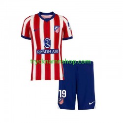 Atlético Madrid Julian Alvarez 19 2026-2027 Tröja 1:a Matchställ Barn Kortärmad