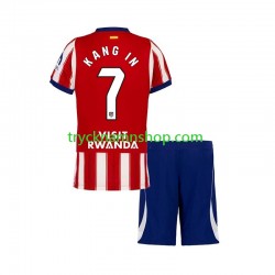 Atlético Madrid Lee Kang-in 7 2026-2027 Tröja 1:a Matchställ Barn Kortärmad