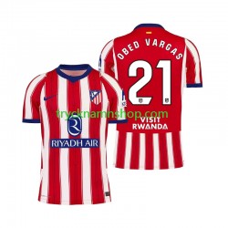 Atlético Madrid Obed Vargas 21 2026-2027 Tröja 1:a Matchställ Män Kortärmad