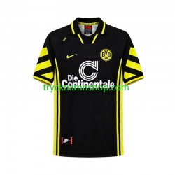 Borussia Dortmund 1996 Tröja Retro 2:a Matchställ Män Kortärmad
