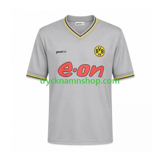 Borussia Dortmund 2002 Tröja Retro 2:a Matchställ Män Kortärmad