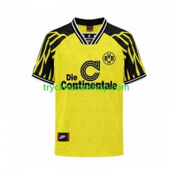 Borussia Dortmund 1994 Tröja Retro 1:a Matchställ Män Kortärmad