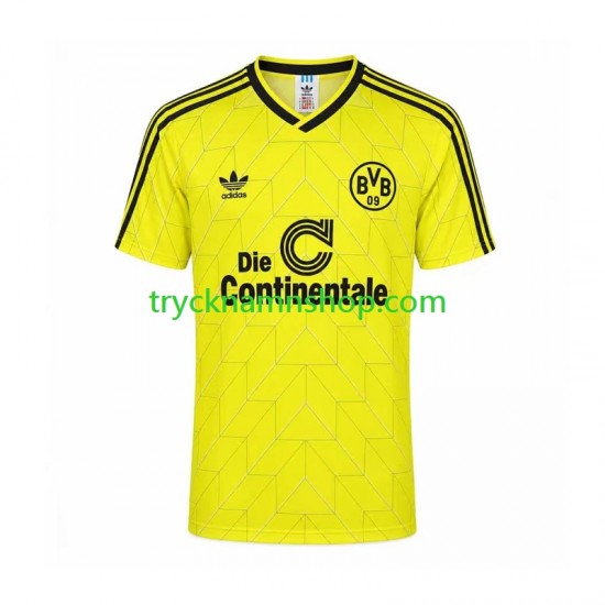 Borussia Dortmund 1998 Tröja Retro 1:a Matchställ Män Kortärmad