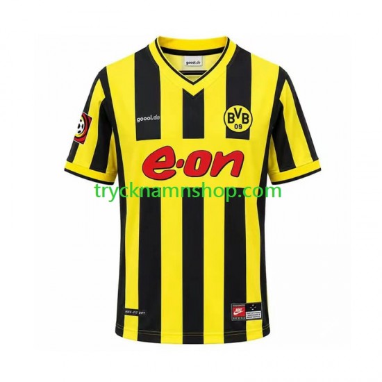 Borussia Dortmund 2000 Tröja Retro 1:a Matchställ Män Kortärmad