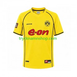 Borussia Dortmund 2002 Tröja Retro 1:a Matchställ Män Kortärmad