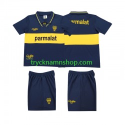 CA Boca Juniors 1993 1995 Tröja Retro 1:a Matchställ Barn Kortärmad