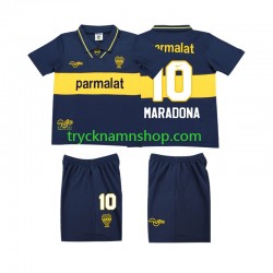 CA Boca Juniors MARADONA 10 1993 1995 Tröja Retro 1:a Matchställ Barn Kortärmad
