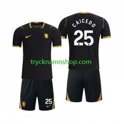 Chelsea Moises Caicedo 25 2026-2027 Tröja 2:a Matchställ Barn Kortärmad
