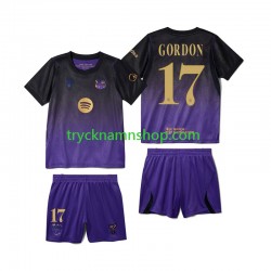 FC Barcelona Anthony Gordon 17 2026-2027 Tröja 2:a Matchställ Barn Kortärmad