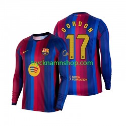 FC Barcelona Anthony Gordon 17 2026-2027 Tröja 1:a Matchställ Män Långärmad