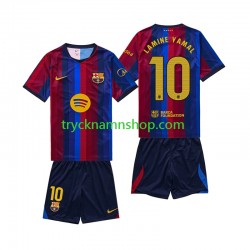 FC Barcelona Lamine Yamal 10 2026-2027 Tröja 1:a Matchställ Barn Kortärmad