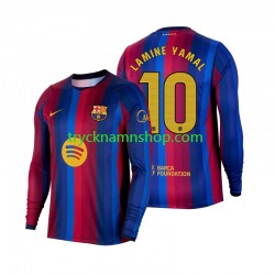FC Barcelona Lamine Yamal 10 2026-2027 Tröja 1:a Matchställ Män Långärmad