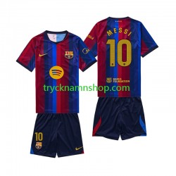 FC Barcelona Lionel Messi 10 2026-2027 Tröja 1:a Matchställ Barn Kortärmad