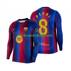 FC Barcelona Pedri 8 2026-2027 Tröja 1:a Matchställ Män Långärmad