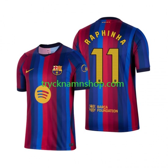 FC Barcelona Raphinha 11 2026-2027 Tröja 1:a Matchställ Män Kortärmad