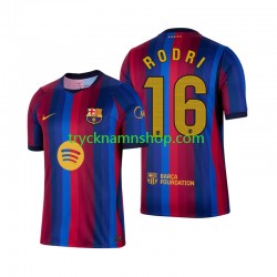 FC Barcelona Rodri 16 2026-2027 Tröja 1:a Matchställ Män Kortärmad