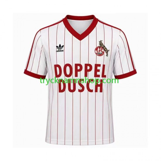 FC Köln 1982 1983 Tröja Retro 1:a Matchställ Män Kortärmad