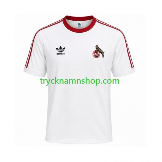 FC Köln 1986 1987 Tröja Retro 1:a Matchställ Män Kortärmad