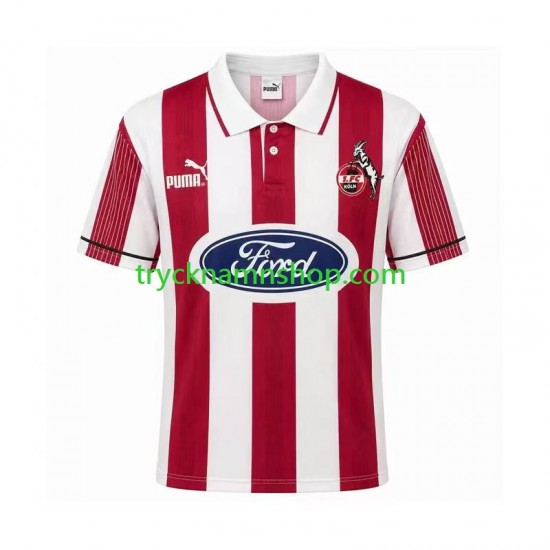 FC Köln 1995 1996 Tröja Retro 1:a Matchställ Män Kortärmad