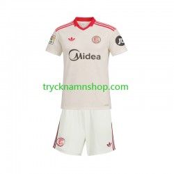 Sevilla FC 2025-2026 Tröja Retro 1:a Matchställ Barn Kortärmad