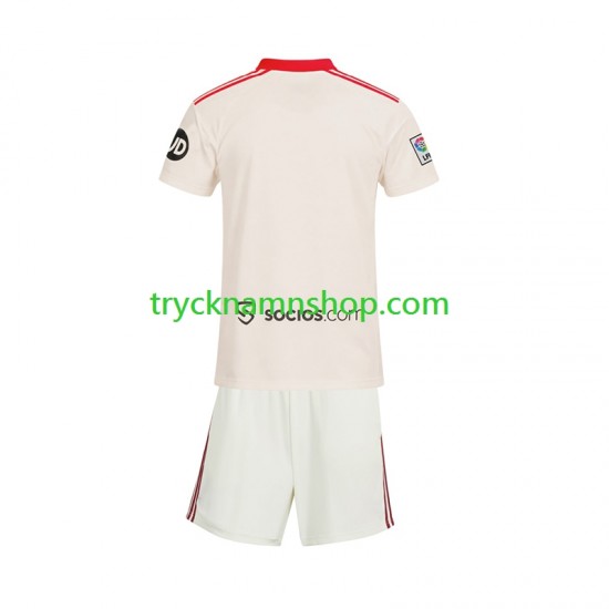 Sevilla FC 2025-2026 Tröja Retro 1:a Matchställ Barn Kortärmad