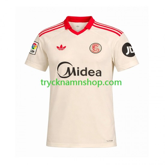 Sevilla FC 2025-2026 Tröja Retro 1:a Matchställ Män Kortärmad