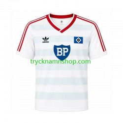 Hamburger SV 1986 Tröja Retro 2:a Matchställ Män Kortärmad