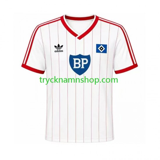 Hamburger SV 1984 Tröja Retro 1:a Matchställ Män Kortärmad