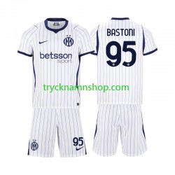 Inter Milan Alessandro Bastoni 95 2026-2027 Tröja 2:a Matchställ Barn Kortärmad